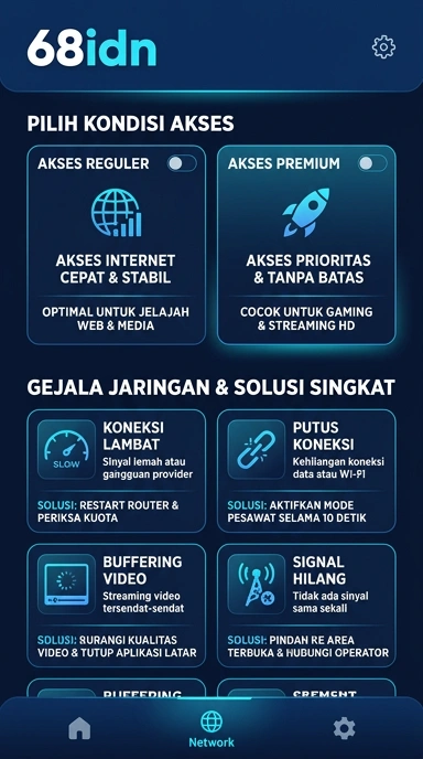 Tampilan link alternatif 68idn