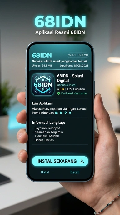 Tampilan halaman APK 68idn