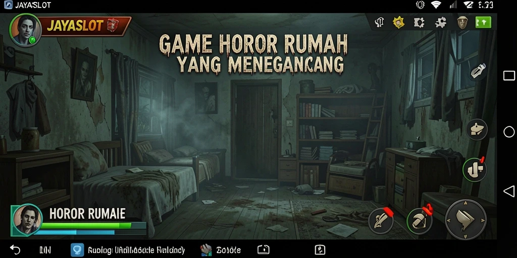 Screenshot menampilkan suasana mencekam dari permainan Horor Rumah.